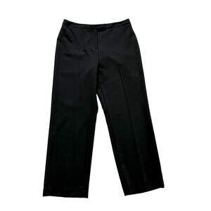 Valerie Separates Black Straight Leg Dress Office Trouser Pants Petite Size 14P